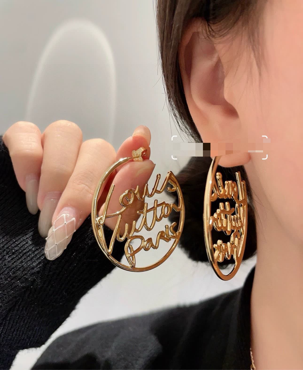 Louis Vuitton Paris Earrings Louis Vuitton Paris Earrings
